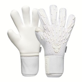 FEARLESS GOALKEEPERS Wolf Pro Snow Goalkeeper Gloves - German Contact Latex - Breathable - Non-Slip Grip, Negative Cut, Second Skin Feel - For Adults