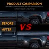 LED Dually Bed Fender Side Marker Lights For 2015-2023 Chevy