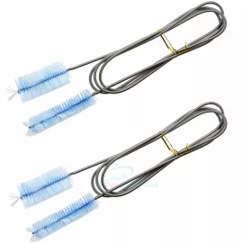 AS AQUANEAT Fish Tank Cleaning Tools, Aquarium Brushes, Pipe Cleaner, Double Ended