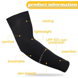 3 Pairs of Arm Sleeves, Arm Sleeves, Gaming Basketball, Unisex Arm Warmers, Summer, Compression Arm Warmers, Men's Sun Protection for Outdoors, Concealing Tattoos, White, Black, Grey