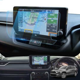 LFOTPP Protective Nanofilm AR Screen for LCD Navigations and Displays, for 2022 New Toyota RAV4 10.5-inch Car Navigation Display, High Sensitivity, Bubble Free, Anti-Smudge, Vehicle Specific Design
