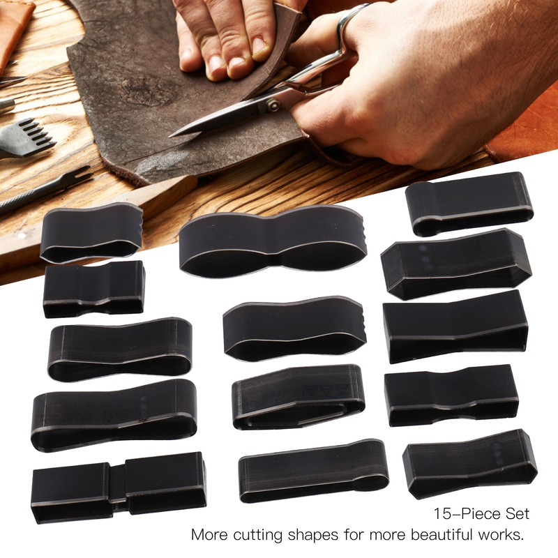 Leather Shape Punch Set Metal Style 1 Hole Hollow Cutter