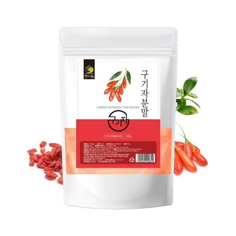엄마애손 100% domestic goji berry powder 500g / 100% 국산