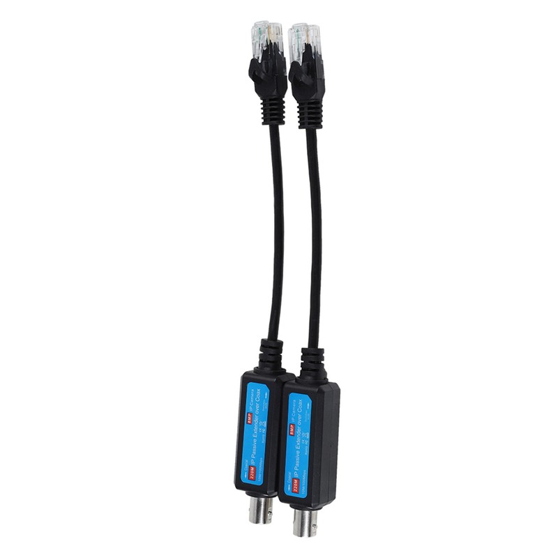 1Pair 10/100Mbps 1CH Passive IP Network Coaxial Transmitter Receiver Extender