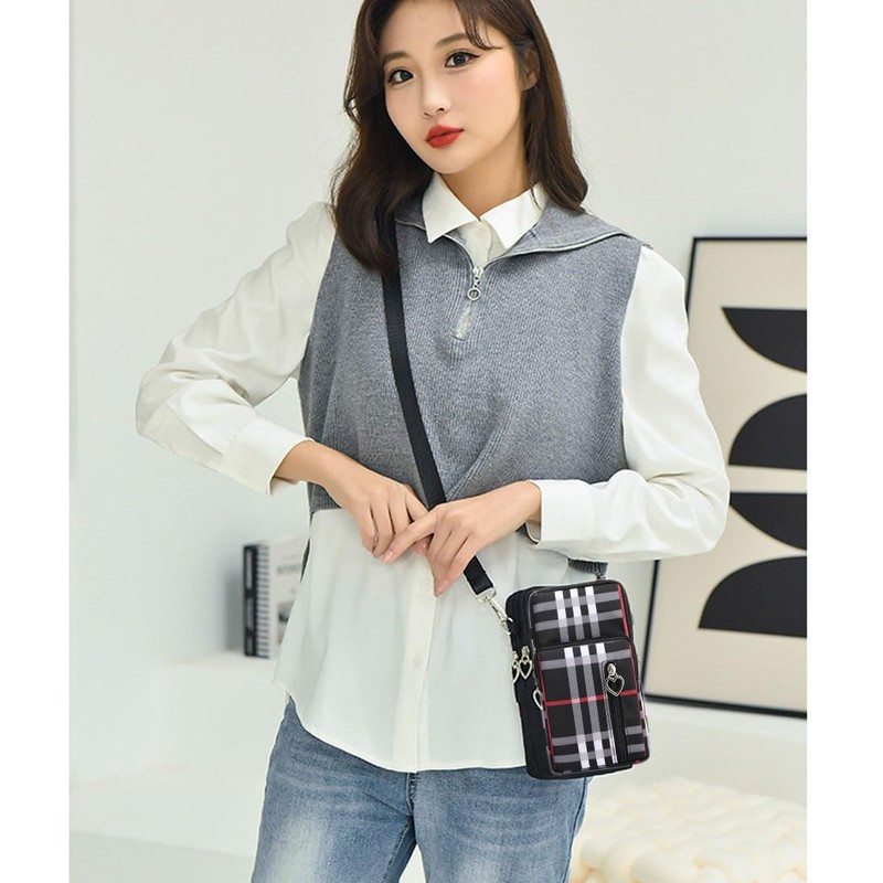 [EOMECUIGAO] Smartphone Pouch, Women's, Smartphone Bag, Shoulder Pouch, Smartphone Pochette,