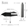 ITSUMO (Itsumo) Slim Bottle Folding Umbrella LIGHT (All-Weather) Gray |