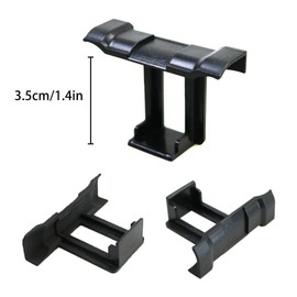 Solar Panel Drainage Clips Solar Panel Mud Removal Clip Water Drain Water Pipe Clips PV Module Clips for Water Drain Photovoltaic Panel Drain Clips (35 mm) Pack of 16