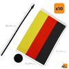AZ FLAG - Pack of 10 Table Flag Germany 21