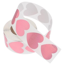 Gatuida 500pcs Heart Sticker Tanning Decor for Boys and Girls Sticky Sun Heart Labels for Body