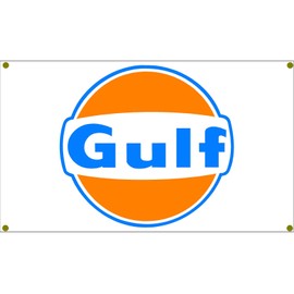 Gulf Classic Garage Banner Man Cave Banner Hot Rod Rat Rod