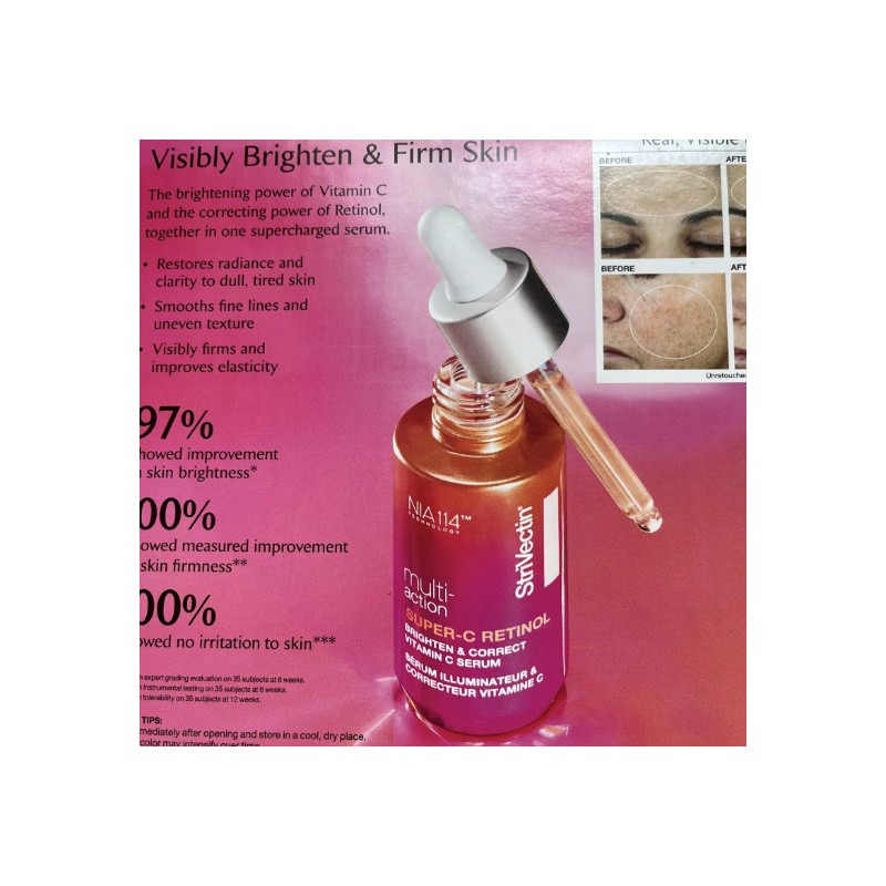 🤩LimitedTime🌟 StriVectin Vitamin C Meets Retinol 1Oz /30ml Sealed