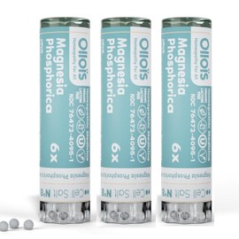 Magnesia Phosphorica 6X - OLLOIS - Organic & Vegan Cell Salt # 8 (Pack of 3)