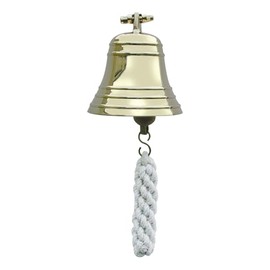 Sea-Club Ship Bell Heavy Version Wall Bell Brass Diameter 10 cm