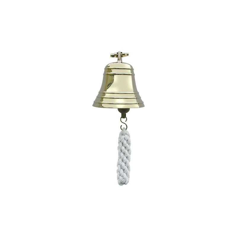 Sea-Club Ship Bell Heavy Version Wall Bell Brass Diameter 10