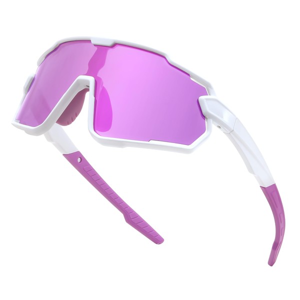 FEISEDY Kids Teens Baseball Polarized Sunglasses Lightweight Frame UV400 Sports