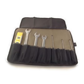 OATIPHO Multi-Functional Portable Tool Bag Durable Oxford Fabric Roll-up Storage Case for Electricians Mechanics and DIY Enthusiasts Convenient Tool Carrier for Easy Organization