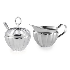 Mary Jurek Silhouette Scalloped Cream & Sugar Set