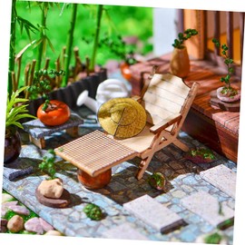 Generic 1set Chinese Model Assemble Toy Model House for Home Decor Easy to Assemble for Boys and Girls and Collectors