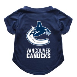 Little Earth 520171-CNKS-M: Vancouver Canucks Pet T-Shirt
