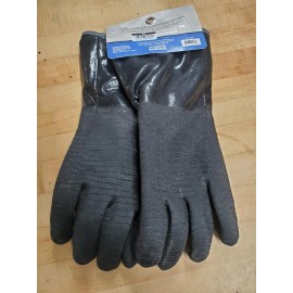 Pit Boss Black XL BBQ Gloves Heat Resistant Waterproof Neoprene/100% Cotton