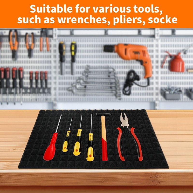 SK Studio 6PCS Tool Box Liner, Trap Mat Universal Tool
