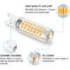 Eco.Luma G9 LED Bulb Dimmable, 6W T4 G9 LED Bulb