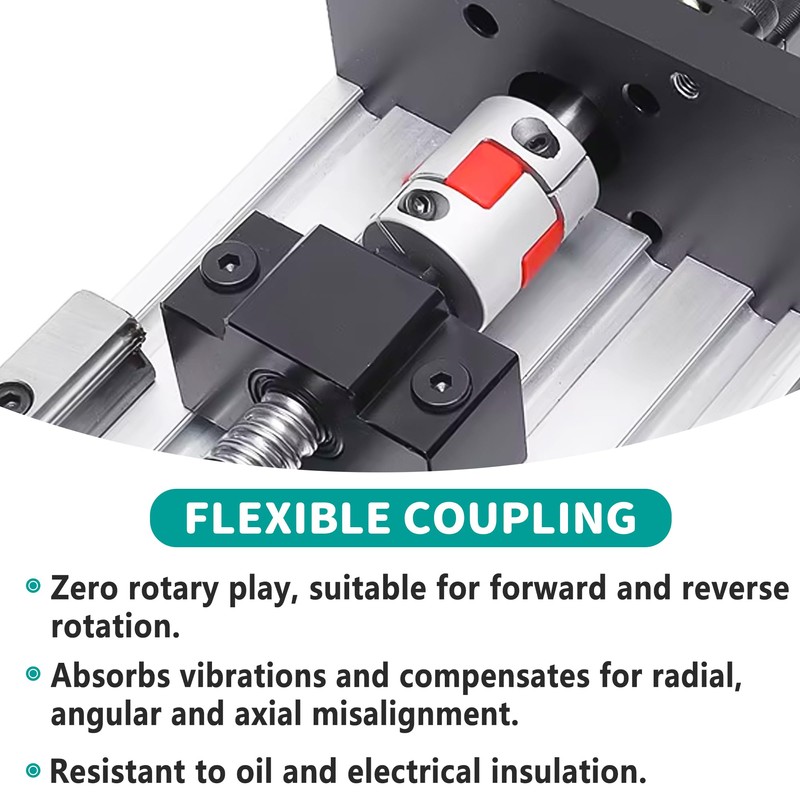Shaft Coupling 10 mm to 14 mm Waves Flexible Coupler