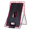 VEVOR Baseball And Softball Rebounder Net 3x4.5 ft 2-in-1 Switch