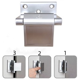 Wannianmu 2 Pack Door Lock Reinforcer Privacy Door Latch for，Hotel Security Door Lock ，Privacy Door Latch for in-Swinging Doors Extra High Home Door Security Lock