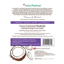 Cocotherapy Coco-Carnivore Meatballs Dog Treats (Variety)