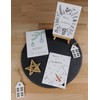 PapierFreunde 6 x Christmas Cards Folding Cards Set C6 Including
