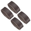 PATIKIL Leather Loop Keeper, 4 Pack Leather Loops Belt Keeper