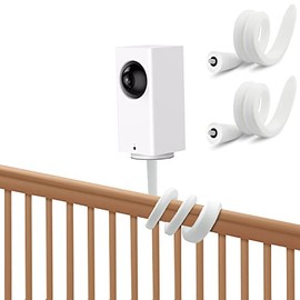 2 Pack Twist Mount Compatible with Wyze Cam Pan v2 Baby Monitor Camera& Wyze Cam Pan Indoor Pet Monitoring Camera ,Most Universal Monitors Camera Baby Monitors Holder Baby Camera Stand No Tools