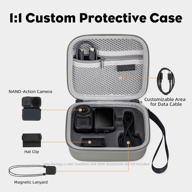 Protective Kit for DJI Osmo Nano, 4-In-1 Accessories Set