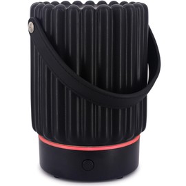 VICTORIA AROMA Essential Oil Diffuser - Multifunction Aromatherapy Diffuser 7 LED Color Changing Light 100ML Ceramic Diffuser Easy to Clean Suitable for Home,Office(Black)