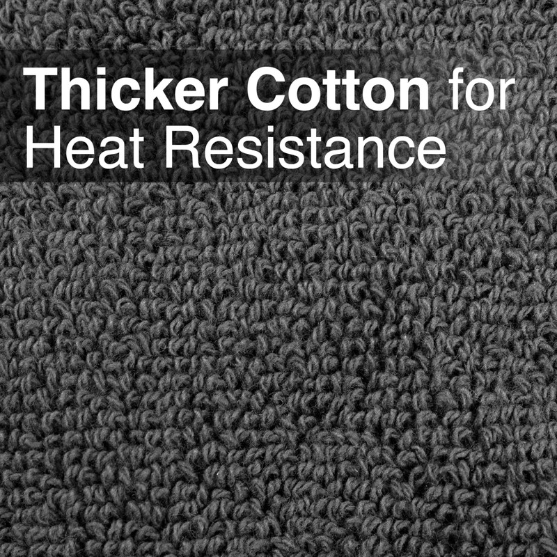 RITZ Terry Pocket Mitt & Hot Pad: Unparalleled Heat Resistant,