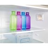 Sistema BPA Free Stackable Square Bottle, Assorted Colours, 475 ml