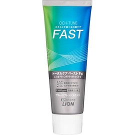 [Amazon.co.jp Exclusive] OCH-TUNE(オクチューン) [Quasi-Drug] Toothpaste FAST Blue Refresh Mint High Concentration Fluoride (1450ppm formulated) Set 4.6 oz (130g) × 2 pieces + Floss included