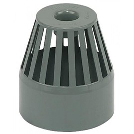 FLOPLAST 110mm Ring Seal Vent Terminal - Grey