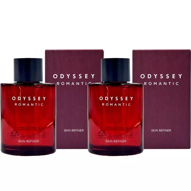 Odyssey 남성전용 오딧세이 로맨틱 스킨 리파이너130ml x2개 남성기초화장품 Men's Odyssey