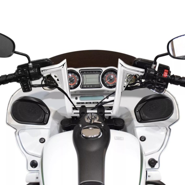 21ST Chrome 12 Meathook Ape Hanger Handlebar for Kawasaki Vaquero