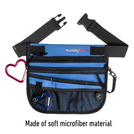 Nursingtools Kangapak Nurse Fanny Pack Multi Compartment Waist Organizer Tool Bag for Students, Practitioners & Medical Professionals (Ocean Blue)