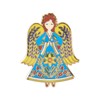 Marie Curie Charity Christmas Angel Nurse Pin Badge