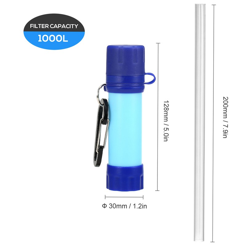 Outdoor Water Straw Water Filtration System Water Purifier for Emergency