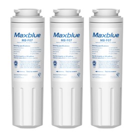 Maxblue UKF8001 Refrigerator Water Filter, Replacement for Maytag UKF8001, EDR4RXD1, Jenn-Air, Filter 4, 4396395, UKF8001AXX, UKF8001AXX-200, 469006, Puriclean II, 8171032, 469992, Pack of 3