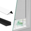 Bliwans Light Blocking Strips for Window Shades and Blinds, 100%