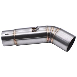 Unbranded For 2011 -2021 Suzuki GSXR 600 GSXR 750 Exhaust Link Mid Pipe Slip On Modified