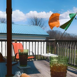 Double Sided Irish Flag 2x3 Outdoor Heavy Duty- 3Ply 240D 4 Rows Stitched- Ireland 2x3 Flag- UV Fade Resistant With Canvas Header & 2 Brass Grommets