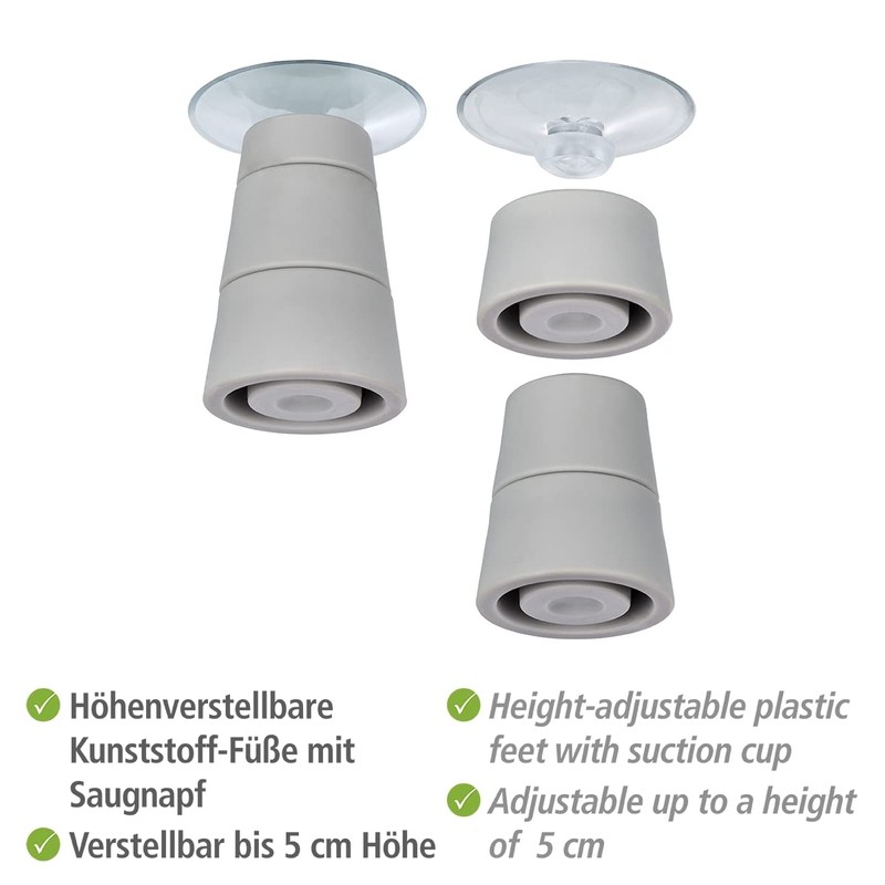 Wenko Feet for Hob Cover Plates Set of 4 -