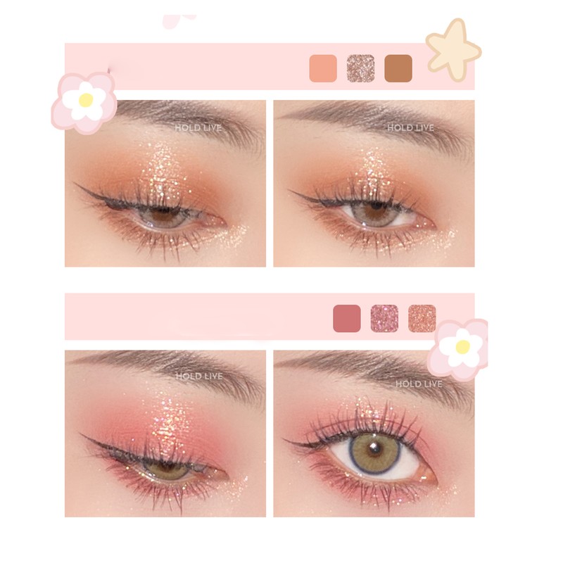 HOLD LIVE 20 Colors Eyeshadow Palette High Pigmented Glitter Matte